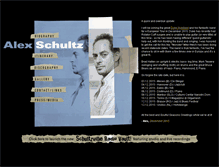 Tablet Screenshot of alexschultz.com